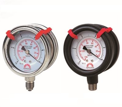 雙面全不銹鋼壓力計